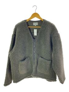 C.E(CAV EMPT)◆BOA FLEECE ZIP CARDIGAN/L/ポリエステル/KHK