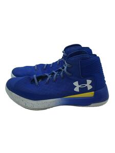 UNDER ARMOUR◆ハイカットスニーカー/28.5cm/BLU/1298308-400