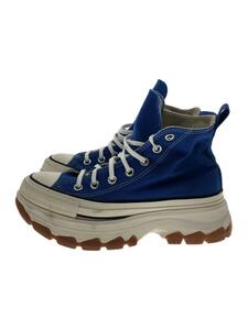 CONVERSE◆ハイカットスニーカー/24cm/BLU/キャンバス/1SD035