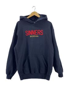 BALENCIAGA◆SINNERS/487209/パーカー/XS/コットン/BLK