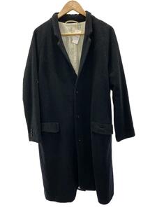 UNIVERSAL PRODUCTS◆カシミヤ混チェスターコート/コート/M/ウール/BLK/143-60404/カシミア
