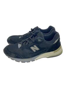 NEW BALANCE◆M992/ブラック/Made in USA/29.5cm/BLK