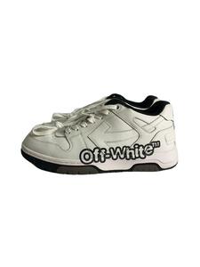 OFF-WHITE◆OFF-WHITE OUT OF OFFICE LOW/ローカットスニーカー/41/WHT/レザー