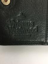 Vivienne Westwood◆2つ折り財布/オーブ型押し/がま口/ブラック_画像3