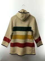 Woolrich◆ブランケットコート/M/ウール/IVO/ウールリッチ/アイボリー/クリーム_画像2