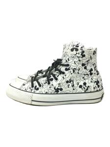 CONVERSE◆ハイカットスニーカー/22.5cm/WHT/1ck590/コンバース/ミッキー/ディズニー