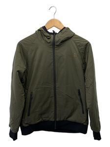 THE NORTH FACE◆REVERSIBLE TECH AIR HOODIE_リバーシブルテックエアーフーディ/M/ナイロン/GRN