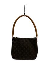 LOUIS VUITTON◆ルーピングMM_モノグラム・キャンバス_BRW/PVC/ブラウン/総柄_画像1