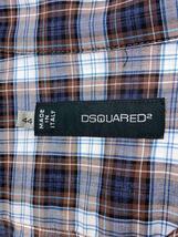 DSQUARED2◆長袖シャツ/44/コットン/チェック_画像3