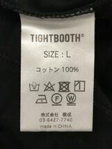 TIGHTBOOTH PRODUCTION◆Tシャツ/L/コットン/BLK/ブラック_画像4