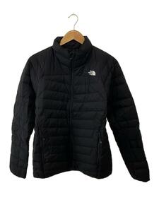 THE NORTH FACE◆THUNDER JACKET_サンダージャケット/L/ナイロン/BLK/無地