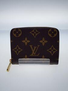 LOUIS VUITTON◆ジッピー・コインパース_モノグラム・キャンバス_BRW/PVC/BRW/レディース