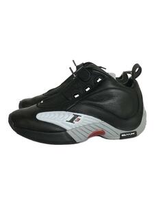 Reebok◆ANSWER IV/アンサー IV/28cm/ブラック/レザー