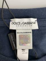 DOLCE&GABBANA◆Tシャツ/M/コットン/NVY/無地/N60124_画像3