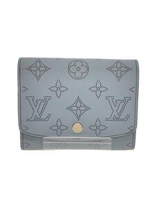 LOUIS VUITTON◆2つ折り財布/レザー/BLU/レディース/M81237