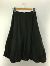 Plage◆23AW/Taffeta balloon スカート/38/ポリエステル/BLK/23060922304040_画像1