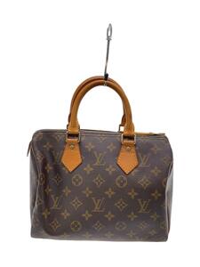 LOUIS VUITTON◆M41528/1)スピーディ25_モノグラム・キャンバス_BRW/PVC/BRW/モノグラム