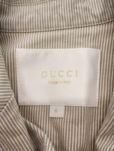 GUCCI◆ジャケット/テーラード/6/コットン_画像3