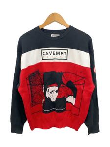 C.E(CAV EMPT)◆セーター(薄手)/M/コットン/CAVEMPT DESIGN KNIT