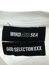 WIND AND SEA◆Tシャツ/M/コットン/WHT/WDS-XXX-SP-09/×GOD SELECTION XXX_画像3