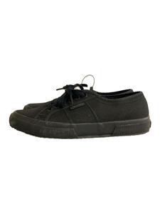 SUPERGA◆ローカットスニーカー/UK8/BLK