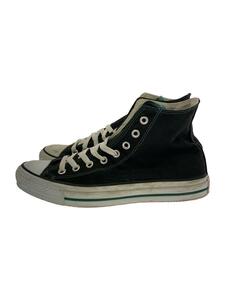 CONVERSE◆ミドリステッチ/オールスター/ハイカットスニーカー/27cm/BLK/キャンバス