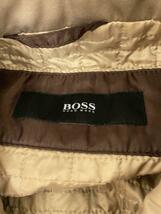 HUGO BOSS◆ステンカラーコート/48/ポリエステル/BEG/無地_画像3