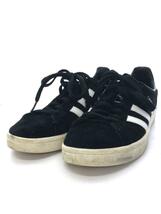 adidas◆ローカットスニーカー/24.5cm/BLK/スウェード/BZ0084_画像2