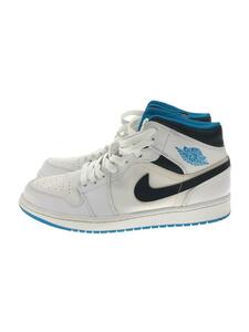 NIKE◆AIR JORDAN 1 MID_エアジョーダン 1 ミッド/26.5cm/WHT