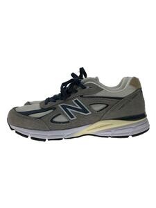 NEW BALANCE◆USA製/M990V4/28cm/GRY/スウェード/U990TA4