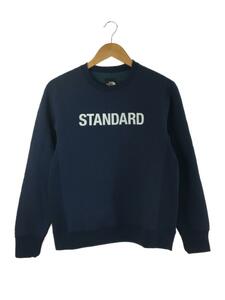 THE NORTH FACE◆STANDARD CREW/M/コットン/NVY/プリント