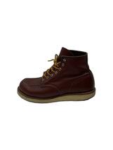 RED WING◆ブーツ/UK8/BRW/レザー/9106/アイリッシュセッター/USA製/ソール減り/汚れ_画像1