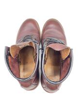 RED WING◆レースアップブーツ/UK8.5/BRW/レザー/D9011/ベックマン_画像3