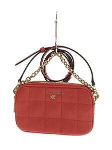 MICHAEL KORS◆ショルダーバッグ/レザー/PNK/無地/32H1LT9C5L633