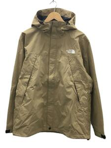 THE NORTH FACE◆SCOOP JACKET_スクープジャケット/M/ナイロン/BEG/無地