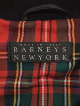 BARNEYS NEWYORK◆レザージャケット・ブルゾン/46/羊革/BLK_画像3