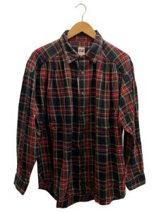 AiE◆Painter Shirt/長袖シャツ/M/コットン/RED