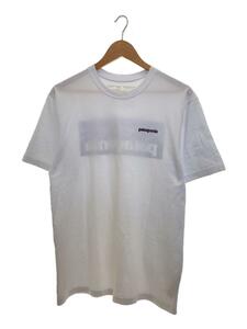 patagonia◆Tシャツ/S/コットン/ホワイト/39174SP19/LOGO RESPONSIBILI-TEE/バックプリント