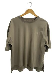 THE NORTH FACE◆S/S TECH LOUNGE TEE_ショートスリーブテックラウンジティーシャツ/XL/ポリエステル/BEG/