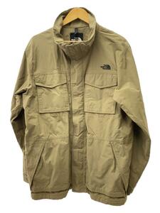 THE NORTH FACE◆MAKALU JACKET_マカルジャケット/XXL/ナイロン/BEG/無地