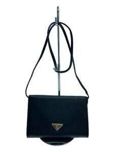 YVES SAINT LAURENT◆ショルダーバッグ/-/BLK