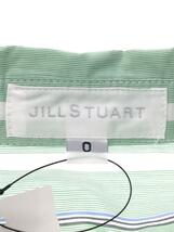 JILLSTUART◆長袖ワンピース/O/コットン/GRN/ストライプ/092-1140019/メルストライプワンピース_画像3