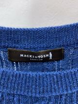 MACKINTOSH LONDON◆セーター(薄手)/L/ウール/BLU/G1N14-400-25_画像3