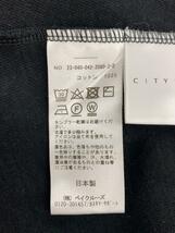 CITYSHOP◆ノースリーブワンピース/36/コットン/ブラック/23-040-042-2080-2-0/シティショップ_画像4