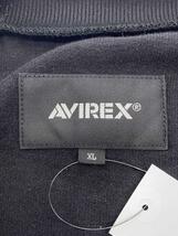 AVIREX◆ジャケット/XL/ポリエステル/BLK/無地/6123334_画像3