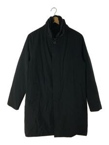 MACKINTOSH LONDON◆G1A46-212-09/ダウンライナー付きステンカラーコート/ダウンコート/38/ナイロン/BLK/無地