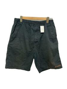 X-LARGE◆STANDARD LOGO EASY SHORT PANTS/L/ポリエステル/BLK/無地/1012120310