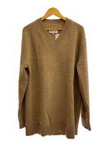 Maison Margiela◆Vネックセーター/XL/ウール/BRW/S50HA1068 S17993/Navy Wool Sweater