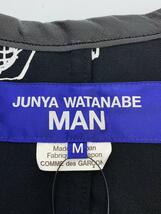 JUNYA WATANABE COMME des GARCONS MAN◆ジャケット/M/レーヨン/BLK/WK-J002_画像3