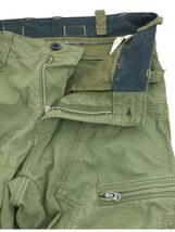 G-STAR RAW◆ボトム/28/コットン/カーキ/1007614/テーパード/O-LEG/カーゴパンツ/_画像3